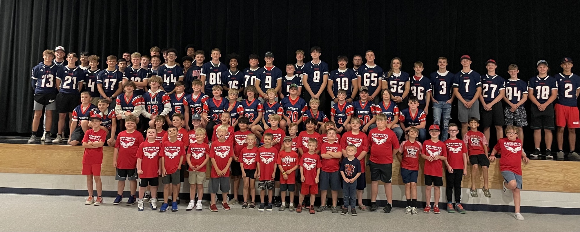 Varsity, JV, Middle School and Patriot Youth Sports Teams